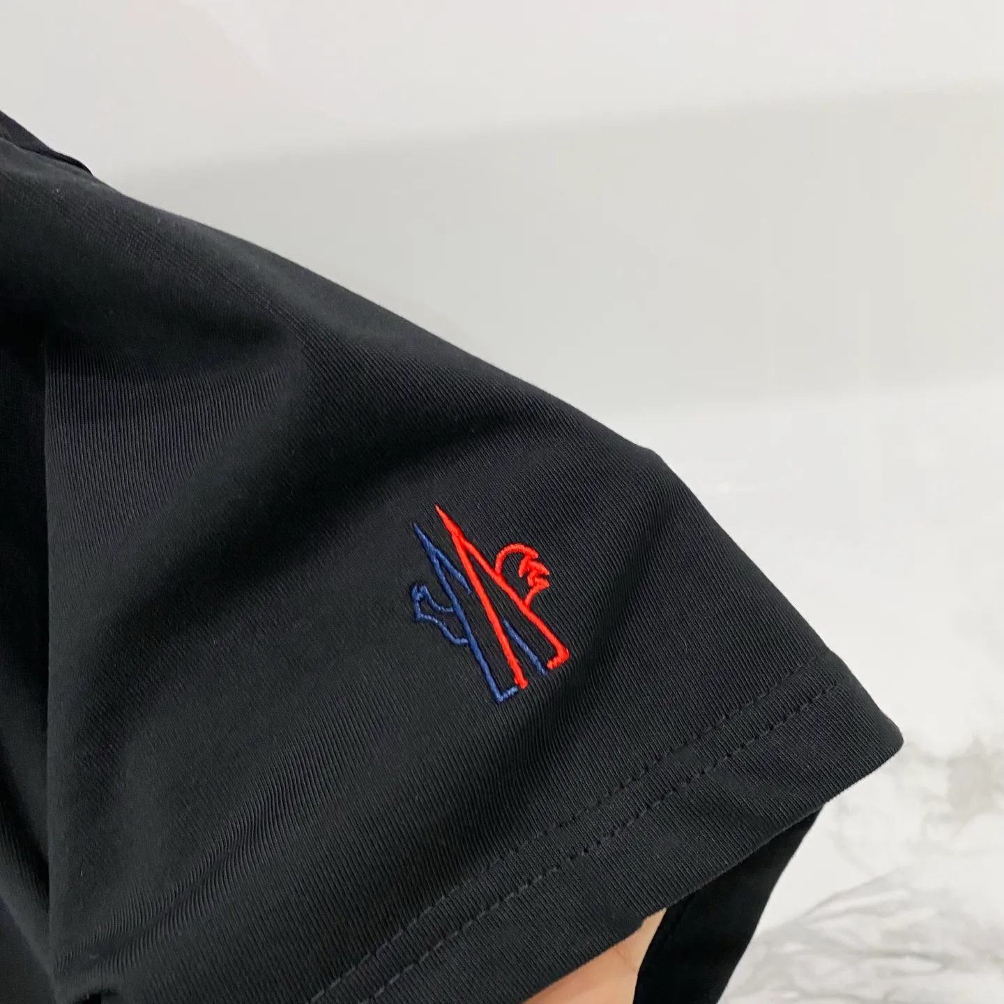 MONCLER/ - 260 T 🪡 LOGO Quality 100 ％ Versatile Size:XS-L :Black.